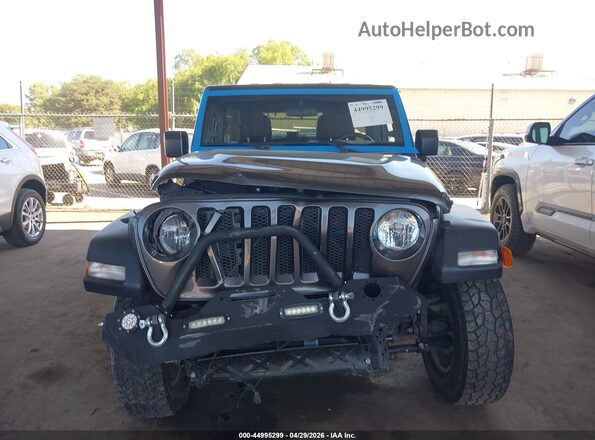 1c4hjxdg3Lw267523 2020 JEEP WRANGLER Серый 