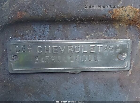 0000003A590118081 1970 CHEVROLET OTHER Brown Widok komory silnika