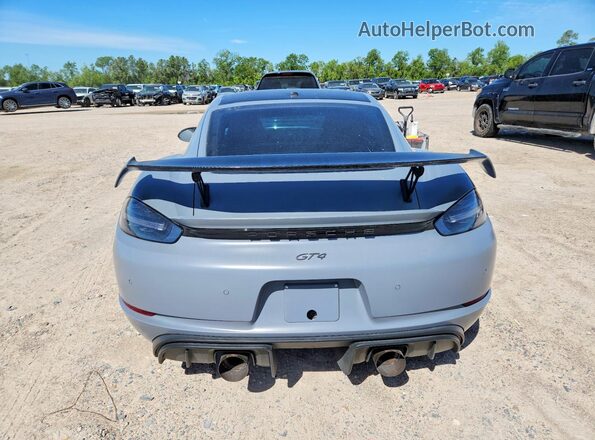 WP0AC2A81PS275497 2023 PORSCHE CAYMAN Gray Widok wnętrza z przodu
