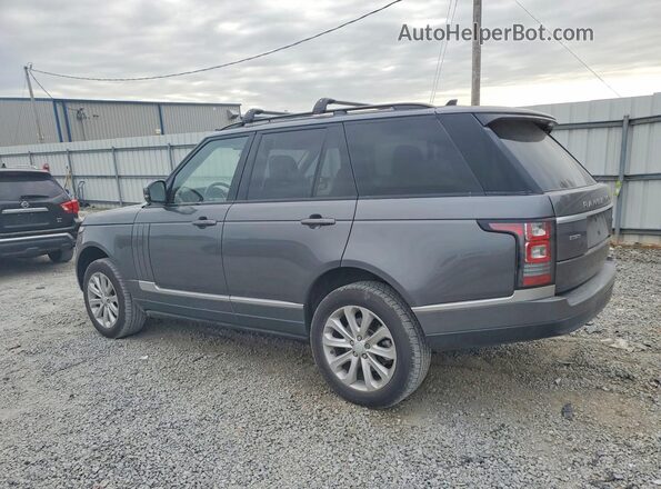 SALGS2KF8GA247088 2016 LAND ROVER RANGE ROVER Серый Задняя правая четверть
