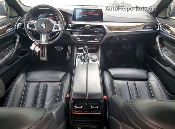 WBAJS7C04LCD22307 2020 BMW M5 White Widok zestawu wskaźników