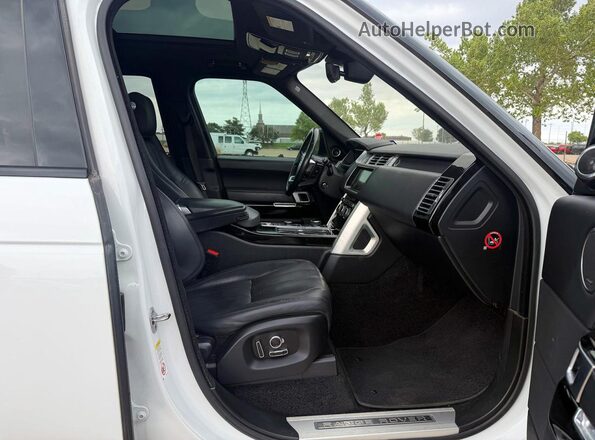 SALGS5FE1HA328485 2017 LAND ROVER RANGE White Widok z tyłu