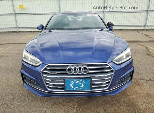 WAUENCF51JA103898 2018 AUDI OTHER Синий Вид сзади