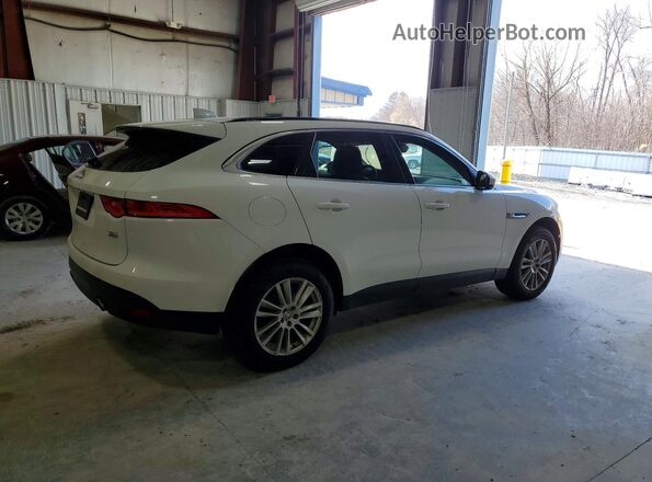 SADCK2BV7HA087093 2017 JAGUAR F-PACE Белый Передняя правая четверть