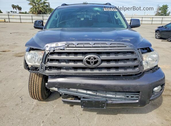 5TDZY5G12HS068465 2017 TOYOTA SEQUOIA Gray Widok z przodu