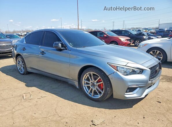 JN1EV7AR1KM558323 2019 INFINITI Q50 Синий 