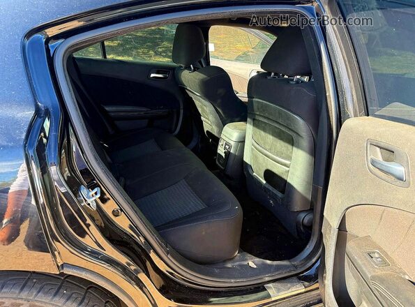 2C3CDXHG2MH575251 2021 DODGE CHARGER Black წინა სალონის ხედი