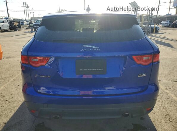 SADCJ2FX8LA633102 2020 JAGUAR F-PACE Blue Front interior view