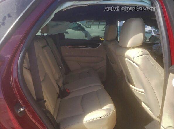 1GYKNARS6HZ138356 2017 CADILLAC XT5 Red Вид підкапотного простору