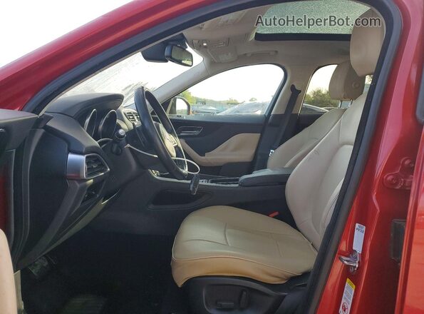 SADCJ2GXXJA235529 2018 JAGUAR F-PACE Red 