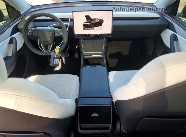 7SAYGDED1TF395767 2026 TESLA MODEL Черный Вид задних сидений