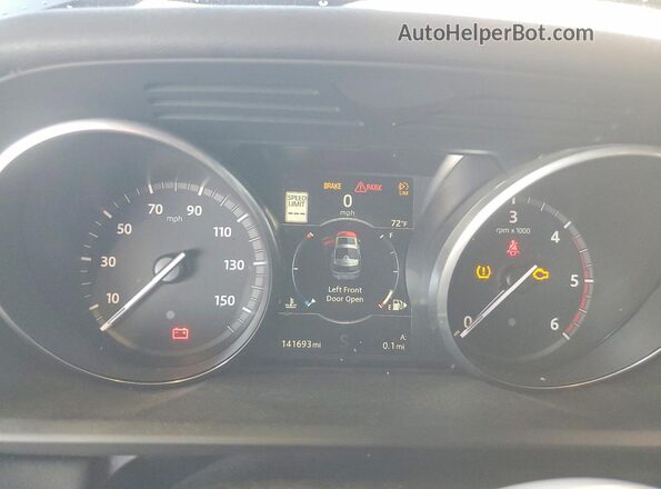 SALRRBBK7HA013463 2017 LAND ROVER DISCOVERY Gray უკანა სავარძლების ხედი