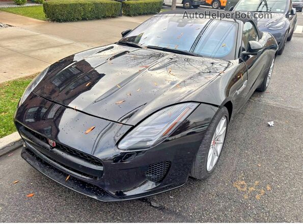 SAJDD5GX0LCK69156 2020 JAGUAR F-TYPE Black უკანა მარჯვენა