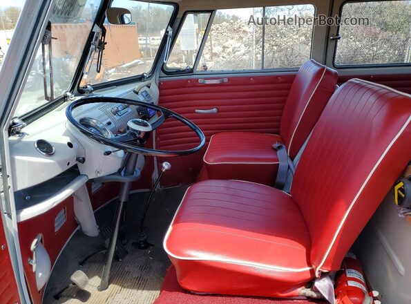 1201848 1964 VOLKSWAGEN VAN Gray წინა სალონის ხედი