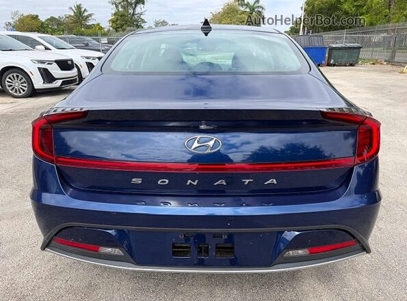 5NPEG4JA4MH074658 2021 HYUNDAI SONATA Blue 