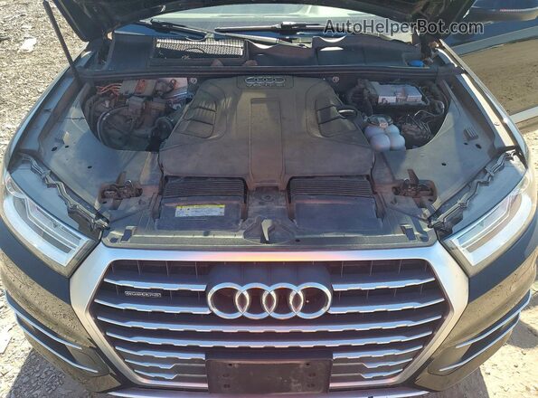WA1AAAF71KD002373 2019 AUDI Q7 Black Vista de la etiqueta del VIN