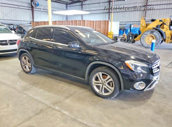 WDCTG4EB7JJ404221 2018 MERCEDES-BENZ GLA-CLASS Black წინა ხედი