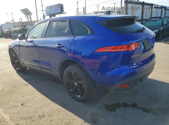 SADCJ2FX8LA633102 2020 JAGUAR F-PACE Blue Rear right