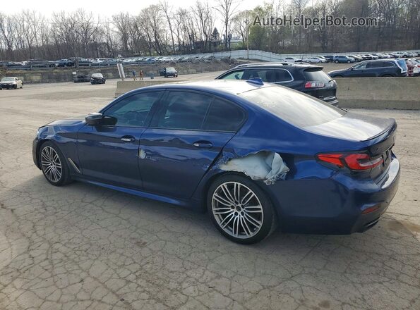 WBAJB9C5XJB286100 2018 BMW M5 Blue Trasero derecho