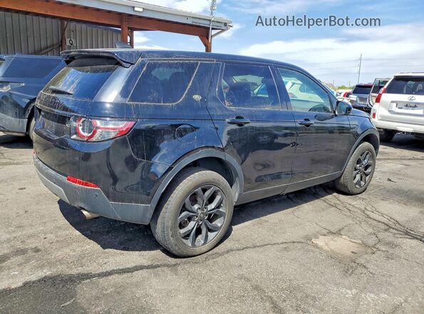 SALCT2BG6HH711685 2017 LAND ROVER DISCOVERY Black Przód prawy