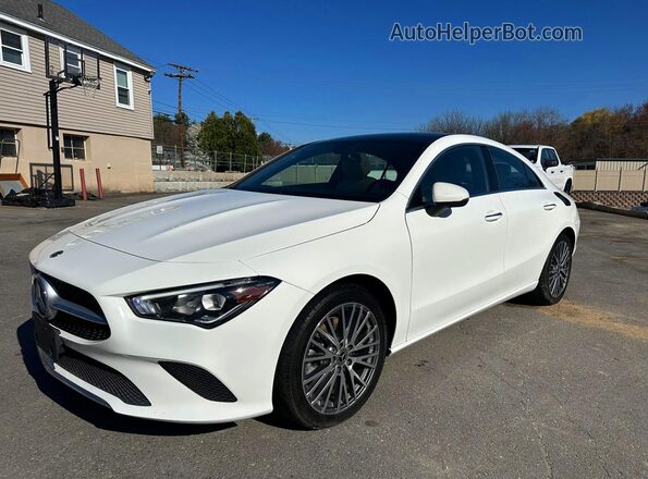 W1K5J4GB6PN384130 2023 MERCEDES-BENZ CLA-CLASS Белый Задняя левая четверть