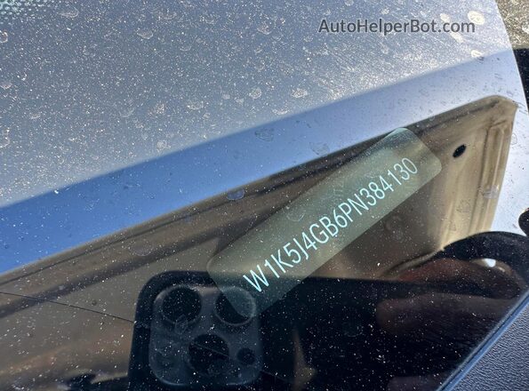 W1K5J4GB6PN384130 2023 MERCEDES-BENZ CLA-CLASS Белый Вид задней части салона