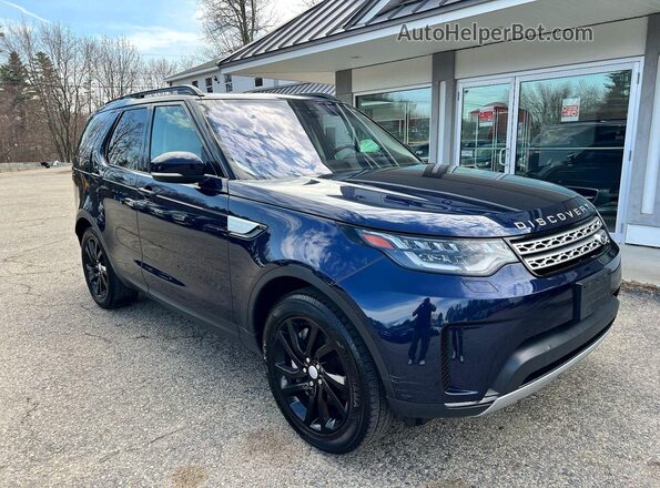 SALRR2RV6JA060070 2018 LAND ROVER DISCOVERY Blue Задня ліва чверть
