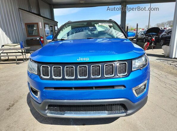 3C4NJDCB6LT138902 2020 JEEP COMPASS Blue Հետևի տեսք