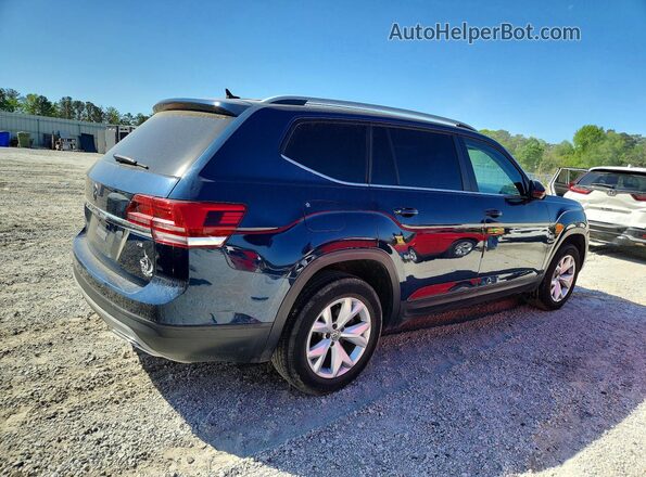 1V2WR2CA4KC558627 2019 VOLKSWAGEN ATLAS Blue 