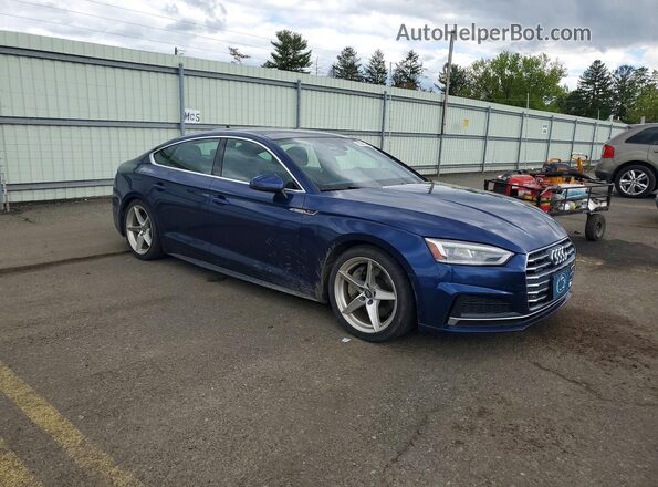 WAUENCF51JA103898 2018 AUDI OTHER Синий Вид спереди