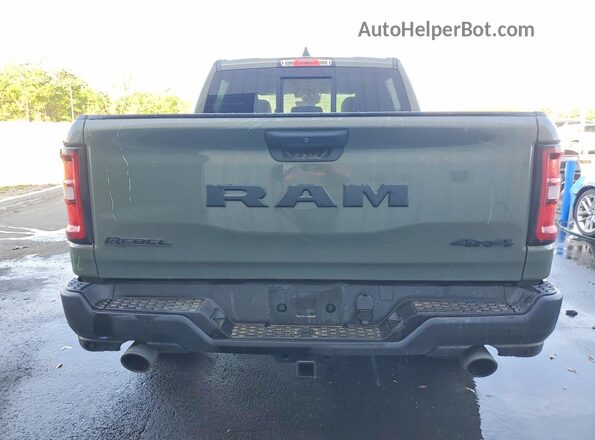 1C6SRFLP8TN264382 2026 RAM 1500 Green Front interior view