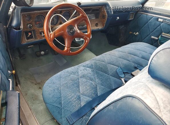 138570L113367 1970 CHEVROLET MONTE CARLO Silver Widok deski rozdzielczej
