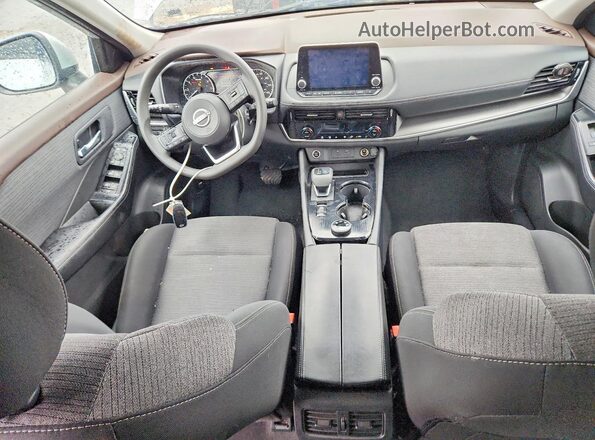 5N1BT3BBXNC672584 2022 NISSAN ROGUE Серебряный 