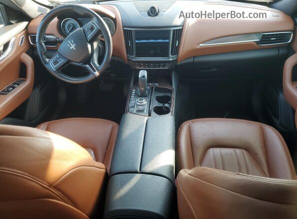 ZN661XUA6MX370853 2021 MASERATI LEVANTE Blue Dashboard view