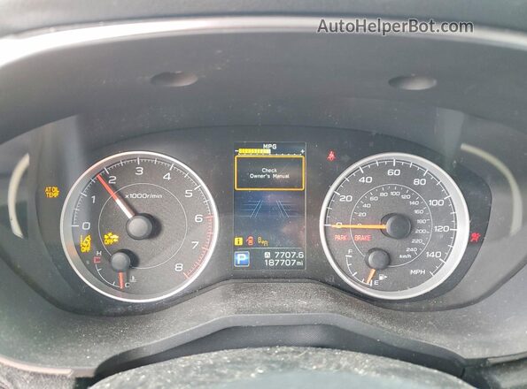 4S4WMAED3K3410272 2019 SUBARU ASCENT Silver Widok tylnych siedzeń