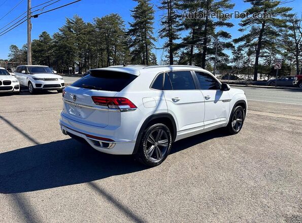 1V2PE2CA1MC238765 2021 VOLKSWAGEN ATLAS White Դիմացի տեսք