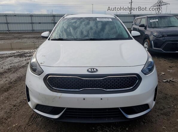 KNDCB3LC0K5246132 2019 KIA NIRO White Widok z tyłu