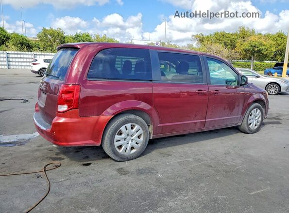 2C4RDGBG9JR155846 2018 DODGE GRAND Burgundy 