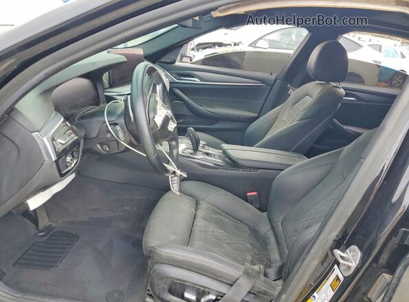 WBA13AG07NCK52211 2022 BMW 5 SERIES Black Вид панелі приладів