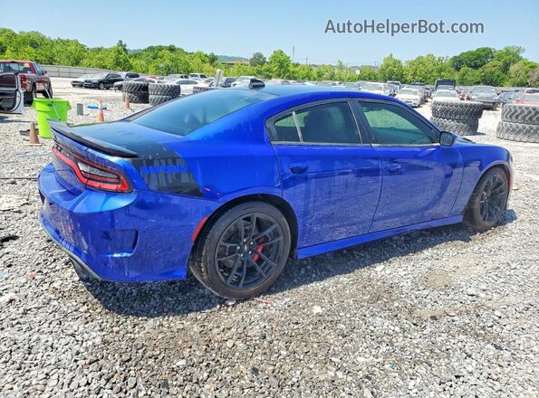 2C3CDXGJ8JH180001 2018 DODGE CHARGER Blue Առջևի աջ