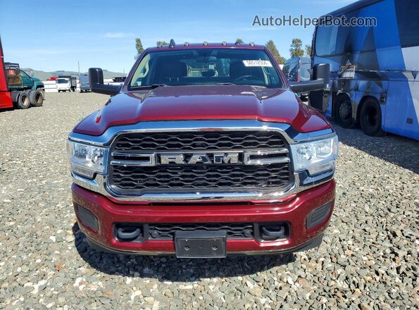 3C63RRGL4LG291665 2020 RAM 3500 Maroon Вид ззаду