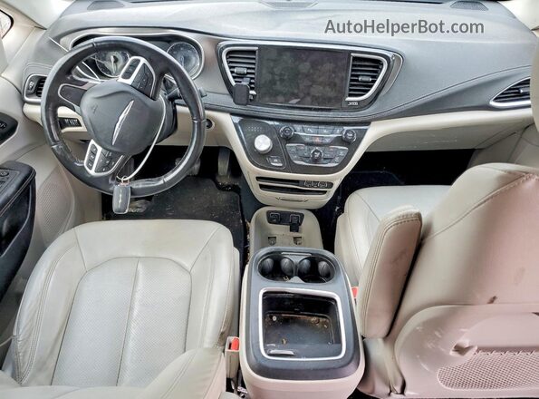 2C4RC1BG4MR574384 2021 CHRYSLER PACIFICA White ხელსაწყოთა პანელის ხედი