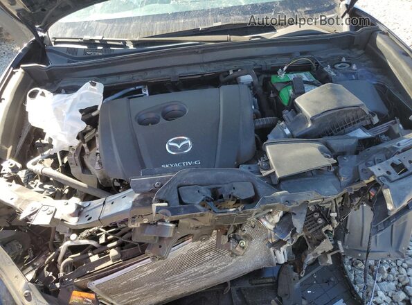 3MVDMBBL2MM217107 2021 MAZDA CX30 Blue Widok naklejki z numerem VIN