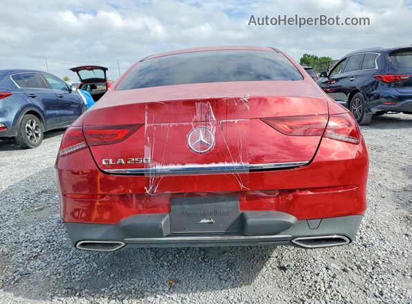W1K5J4GB8MN218011 2021 MERCEDES-BENZ CLA-CLASS Красный 