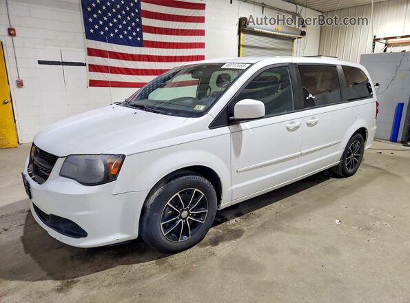 2C4RDGBG9HR769533 2017 DODGE CARAVAN Белый Задняя левая четверть