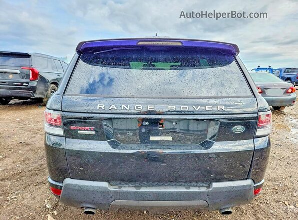 SALWV2EF7GA588027 2016 LAND ROVER RANGE ROVER Black Սալոնի դիմացի տեսք