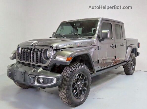 1C6HJTAG8RL130673 2024 JEEP GLADIATOR Charcoal Rear right