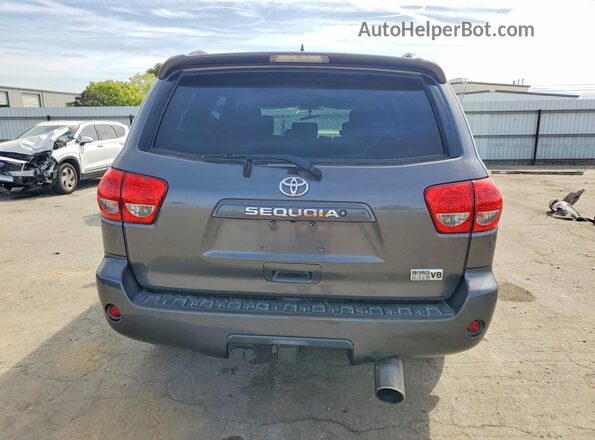 5TDZY5G12HS068465 2017 TOYOTA SEQUOIA Gray Widok z tyłu