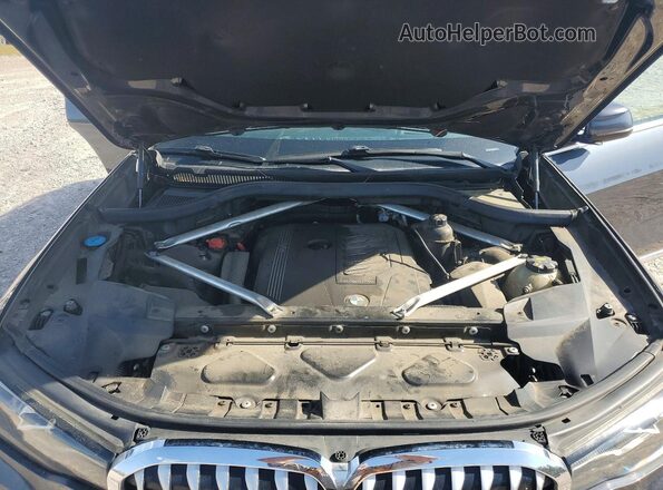 5UXCW2C50KLB43791 2019 BMW X7 Gray VIN კოდის სტიკერის ხედი