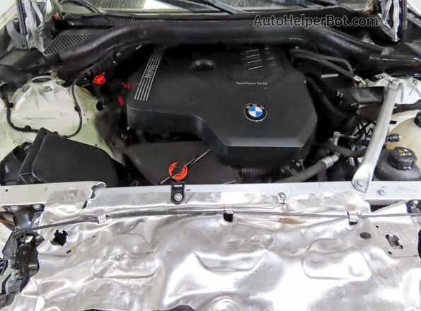 WBX57DP03RN266274 2024 BMW X3 White Widok deski rozdzielczej
